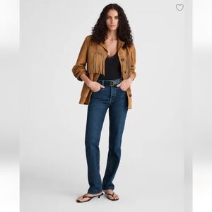 Madewell The Tall Longline Straight Jean NW602 Size 27 Tall NWT